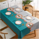 Toile cirée nappe motifs ethniques