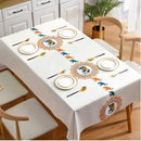 Toile cirée nappe motifs ethniques