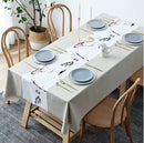 Toile cirée décor naturel