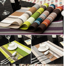 Set de table rayure PVC
