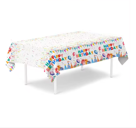 Nappe anniversaire enfant jetable