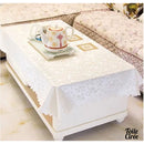 Deco toile cire blanche
