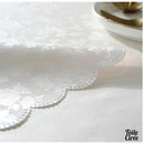 Deco toile cire blanche