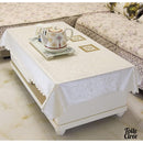 Deco toile cire blanche