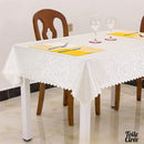 Deco toile cire blanche