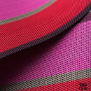 Lot de 4 sets table PVC rayés