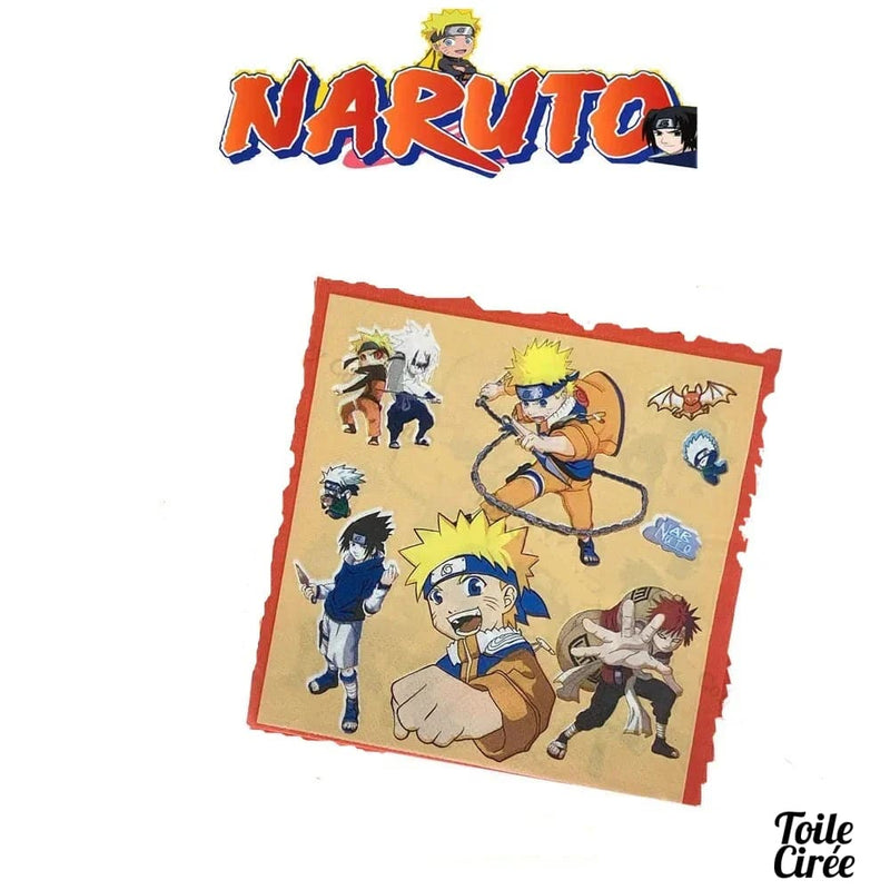 Nappe anniversaire Naruto