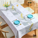 Nappe blanche marbre