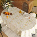 Nappe bulgomme toile cirée ovale