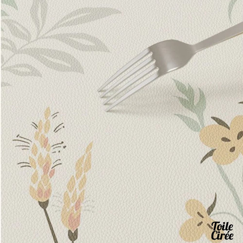 Nappe bulgomme toile cirée ovale