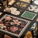 Nappe de table fantaisie ovale toile cirée