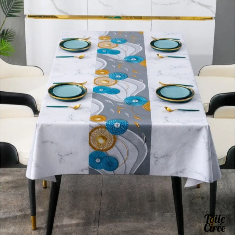 Nappe effet marbre