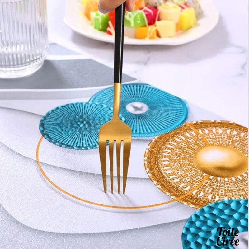 Nappe effet marbre