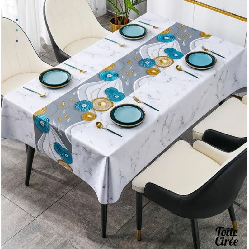 Nappe effet marbre