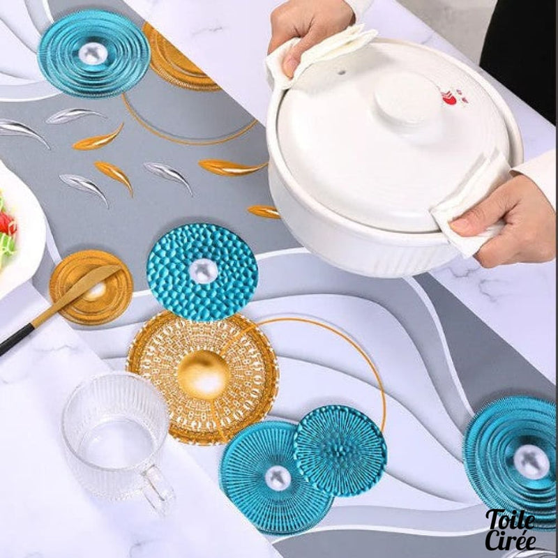 Nappe effet marbre