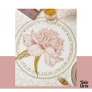 Nappe en toile cirée fleurs roses