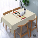 Nappe en toile cirée motif chat