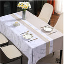 Nappe en toile cirée rectangulaire