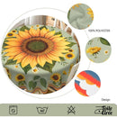 Nappe en toile cirée rectangulaire tournesols