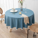 Nappe en toile cirée ronde