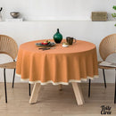 Nappe en toile cirée ronde