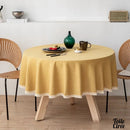 Nappe en toile cirée ronde