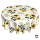 Nappe en toile cirée tournesols