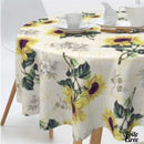 Nappe en toile cirée tournesols