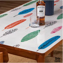 Nappe en verre souple pvc plume