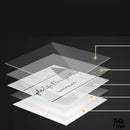 Nappe en verre souple pvc plume