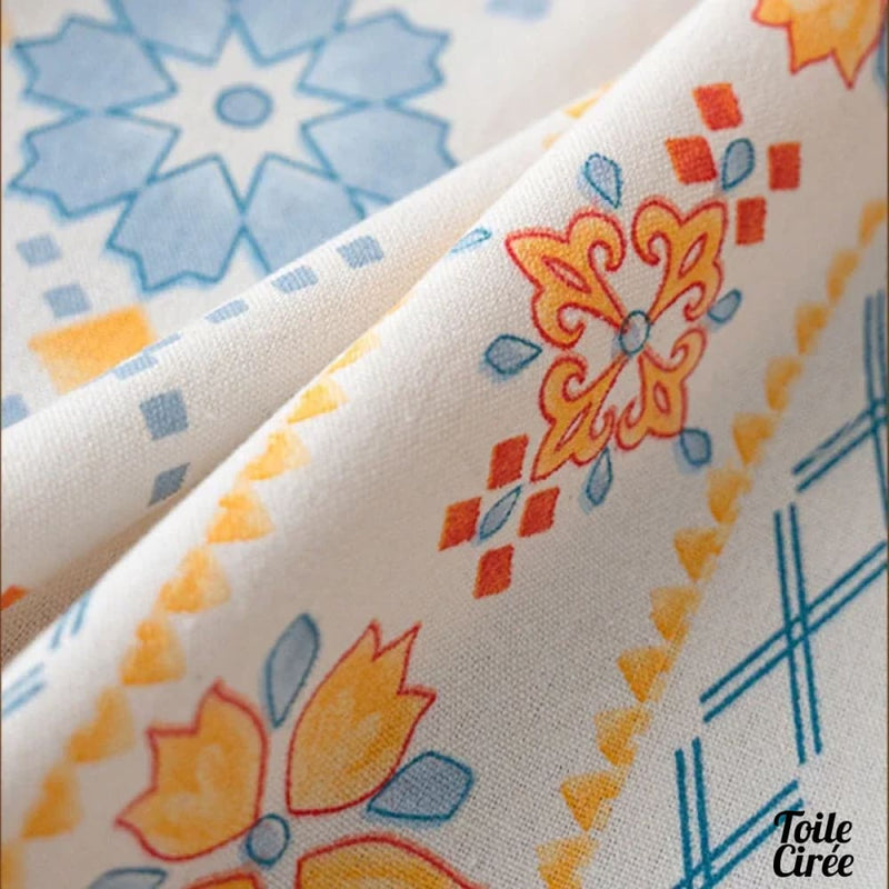 Nappe ethnique toile cirée