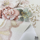 Nappe fleurie toile cirée