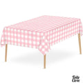 Nappe jetable à carreaux