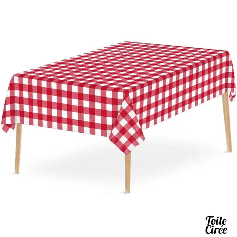 Nappe jetable à carreaux