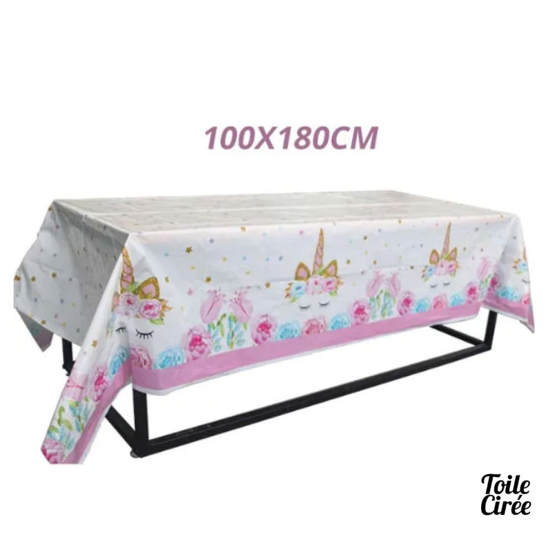 Nappe jetable licorne