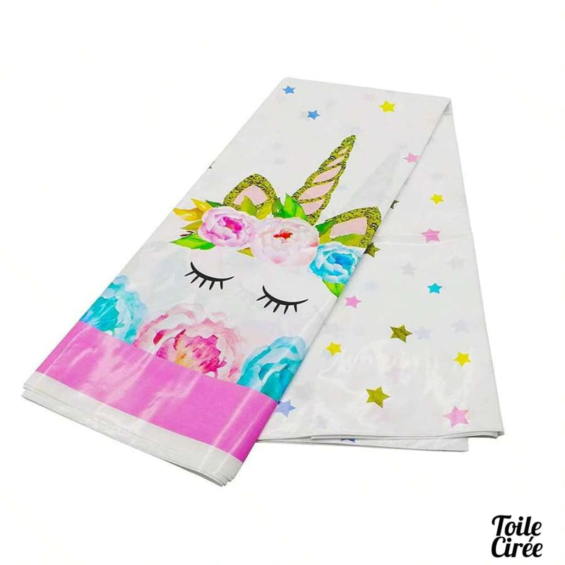 Nappe jetable licorne