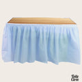 Nappe + juponnage de table PVC