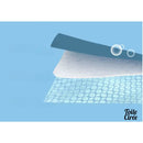 Nappe marron toile cirée