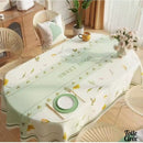 Nappe ovale en toile cirée
