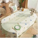 Nappe ovale en toile cirée