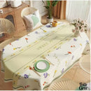 Nappe ovale en toile cirée