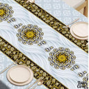 Nappe ovale toile cirée 140x200