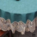 Nappe ovale toile cirée a l ancienne