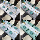 Nappe rectangulaire toile cirée a carreaux