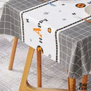 Nappe rectangulaire toile cirée a carreaux