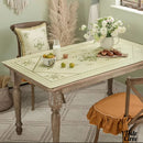 Nappe rectangulaire verte