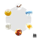 Nappe ronde 180 cm toile cirée beige