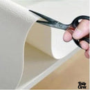 Nappe ronde toile cirée orange