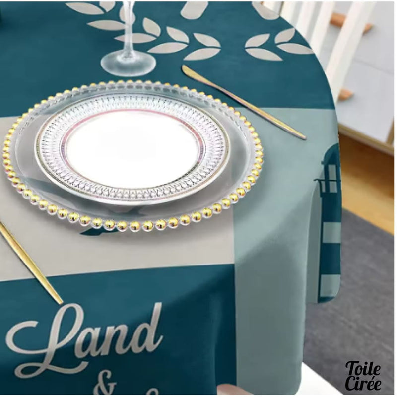 Nappe ronde toile cirée