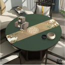 Nappe ronde vert foncé